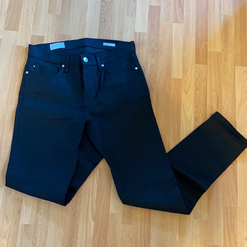 BLDWN Modern Skinny black button fly jeans 30